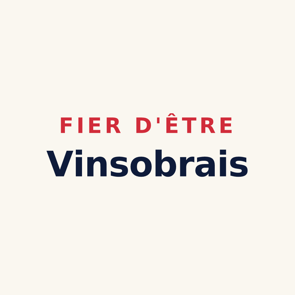 Tasse « Fier d'être Vinsobrais » — design pour Vinsobres