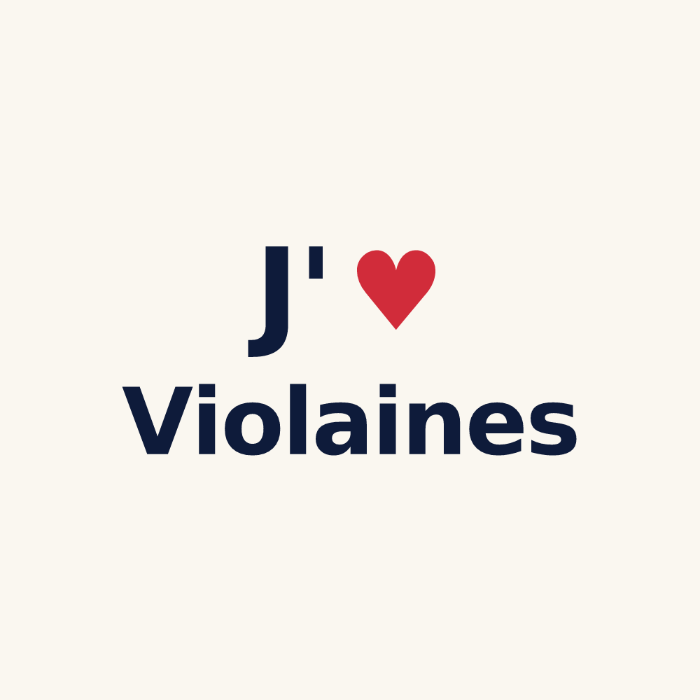 Tasse personnalisée Violaines — design J'aime Violaines