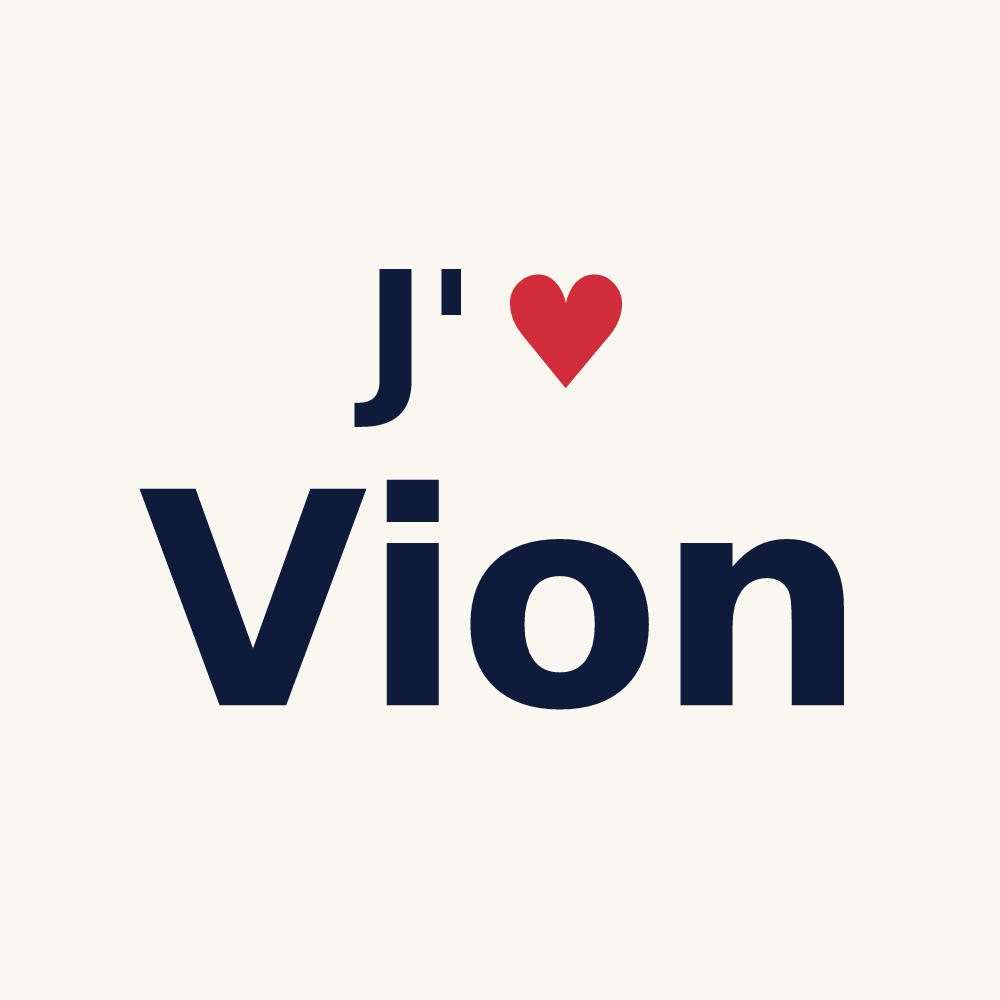 Tasse personnalisée Vion — design J'aime Vion