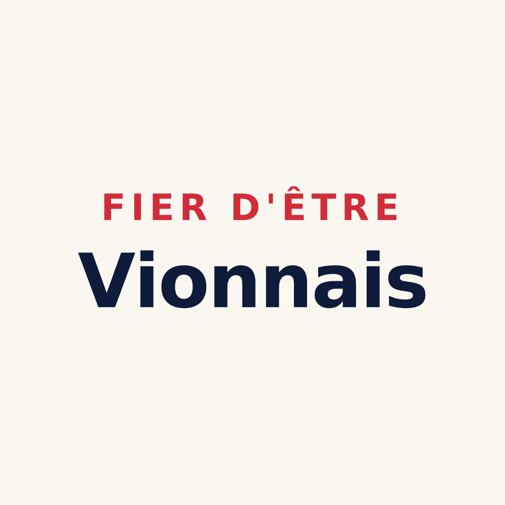 Tasse « Fier d'être Vionnais » — design pour Vion