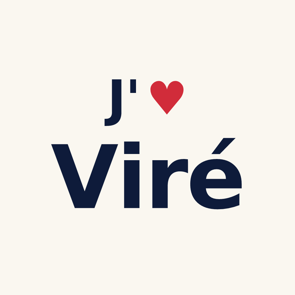 Tasse personnalisée Viré — design J'aime Viré