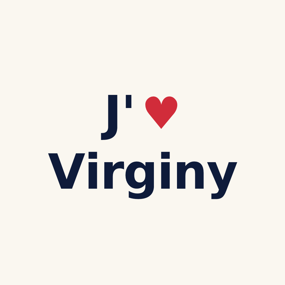 Tasse personnalisée Virginy — design J'aime Virginy