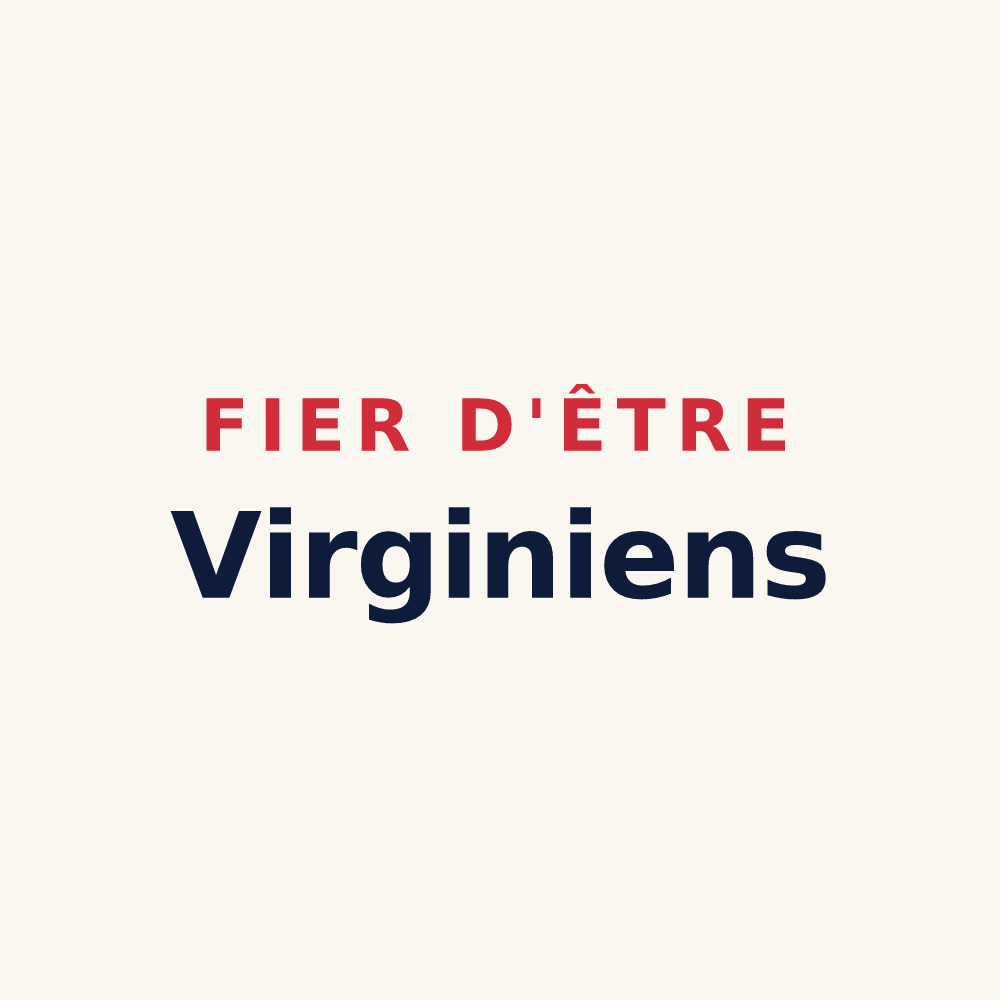 Tasse « Fier d'être Virginiens » — design pour Virginy