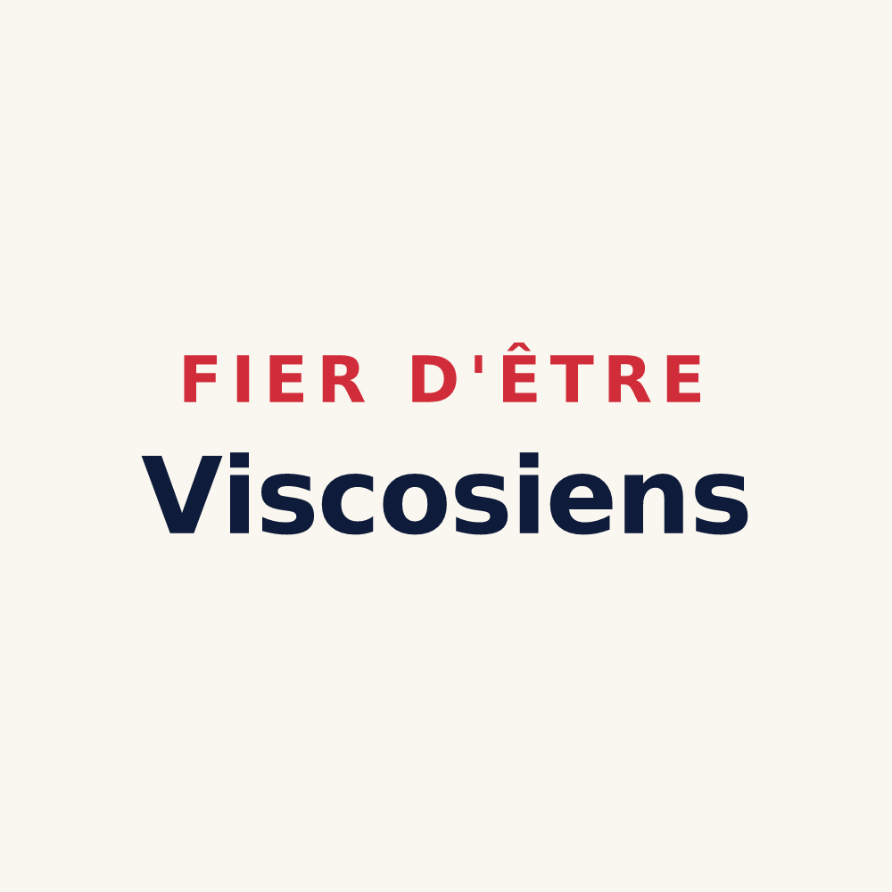 Tasse « Fier d'être Viscosiens » — design pour Viscos