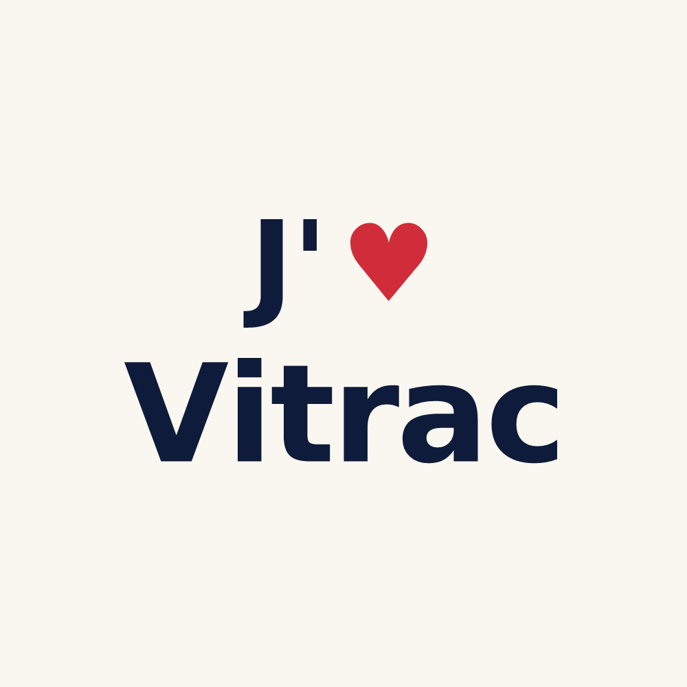 Tasse personnalisée Vitrac — design J'aime Vitrac