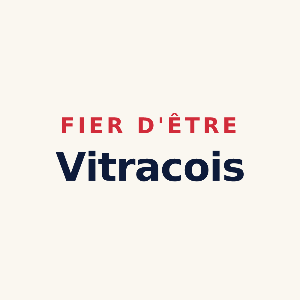 Tasse « Fier d'être Vitracois » — design pour Vitrac