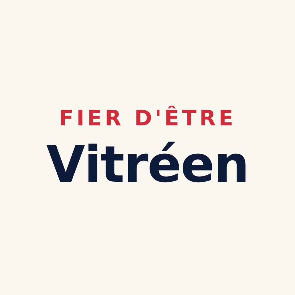 Tasse « Fier d'être Vitréen » — design pour Vitré