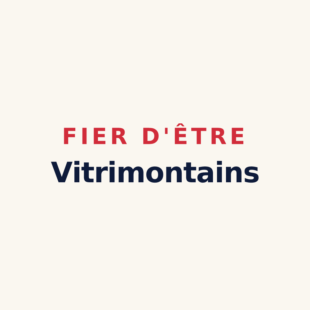 Tasse « Fier d'être Vitrimontains » — design pour Vitry-en-Montagne