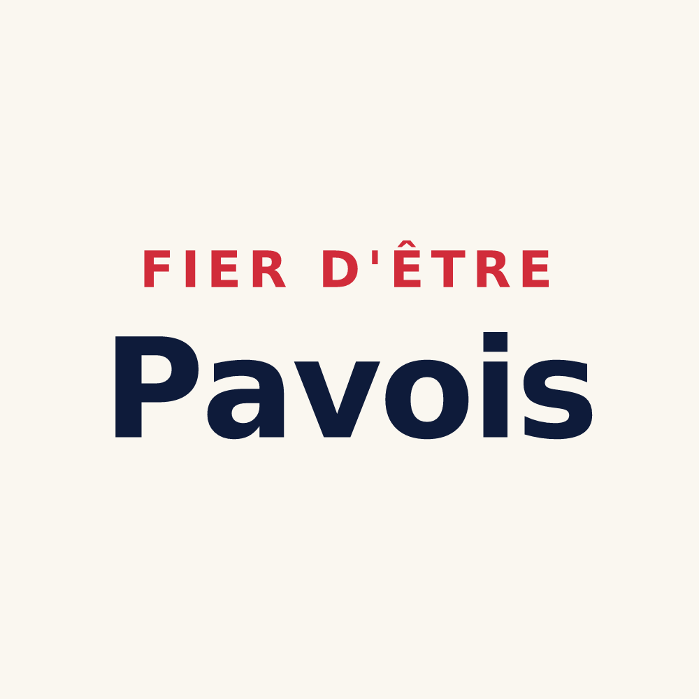 Tasse « Fier d'être Pavois » — design pour Vitry-en-Perthois
