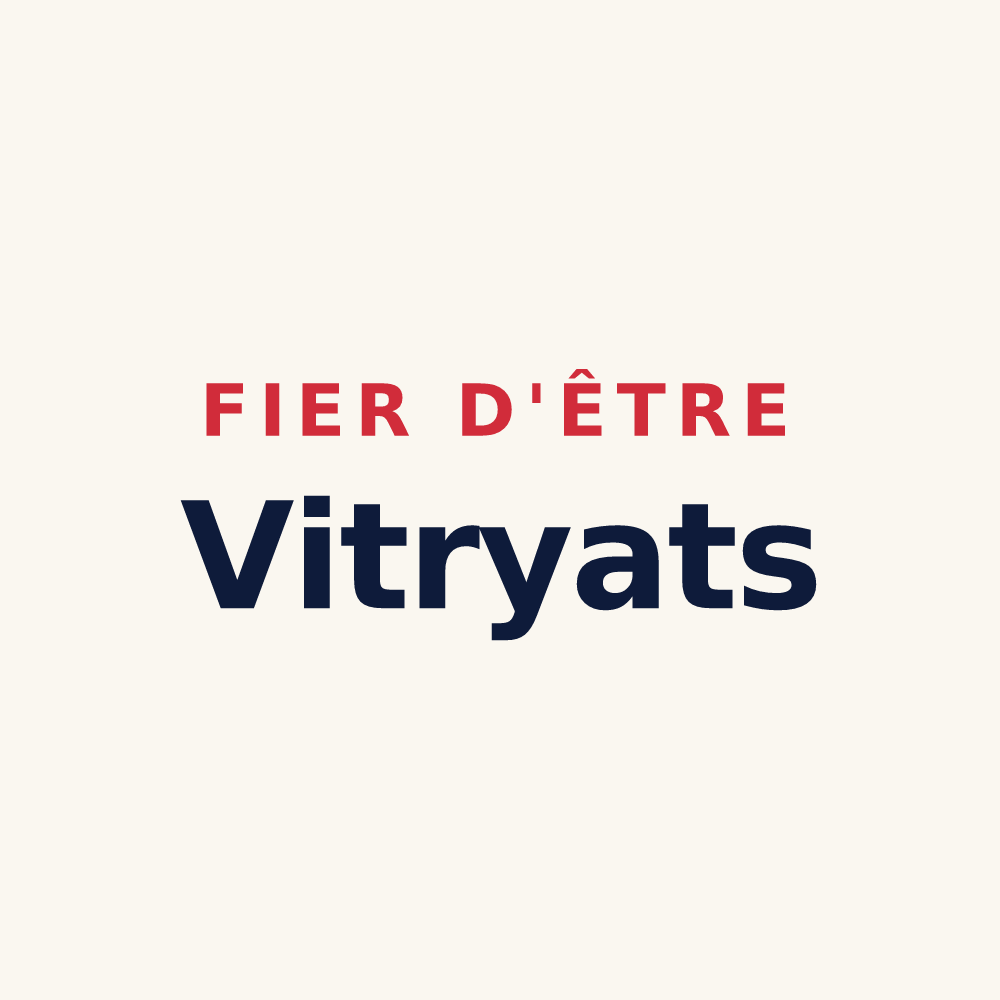 Tasse « Fier d'être Vitryats » — design pour Vitry-le-Croisé