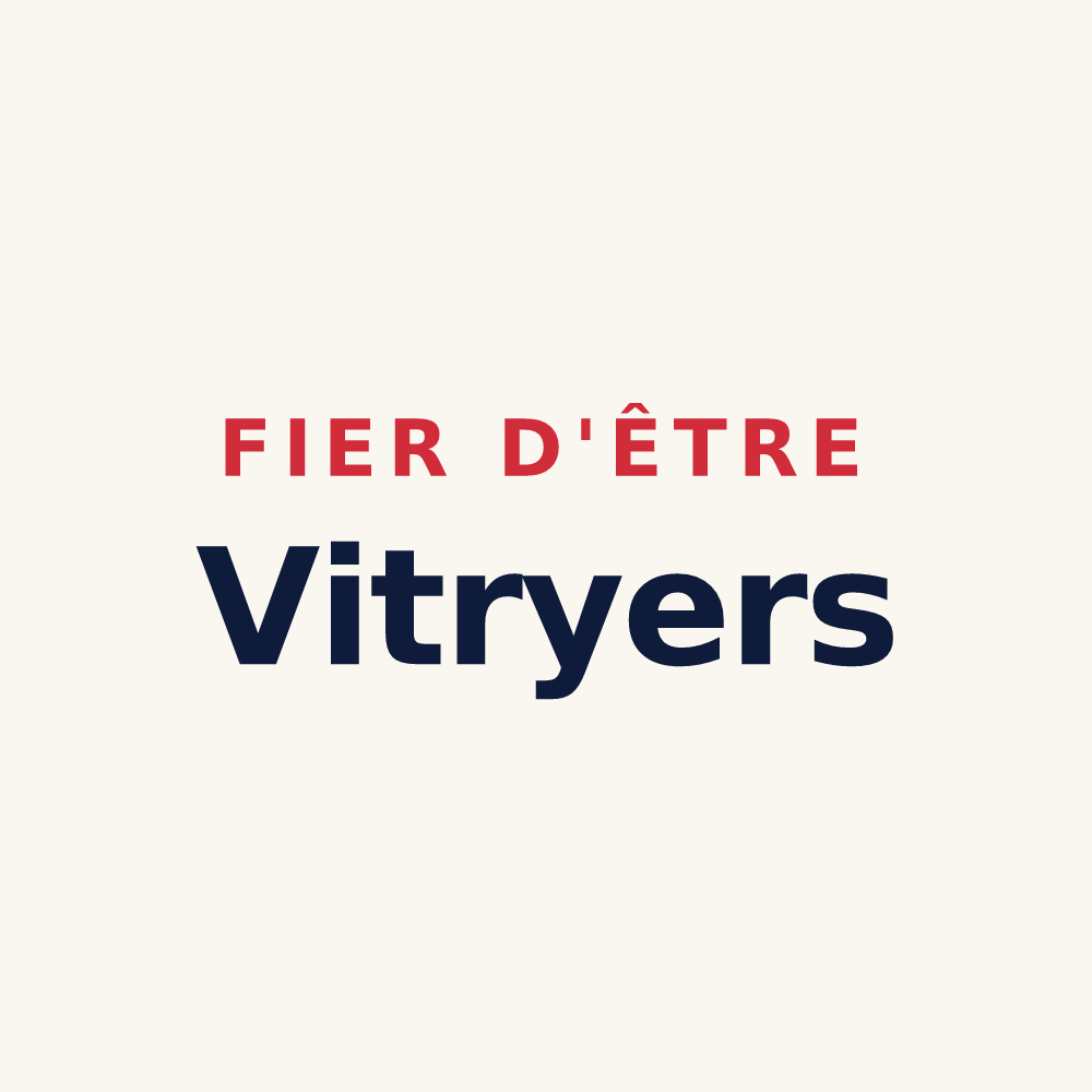 Tasse « Fier d'être Vitryers » — design pour Vitry-lès-Nogent