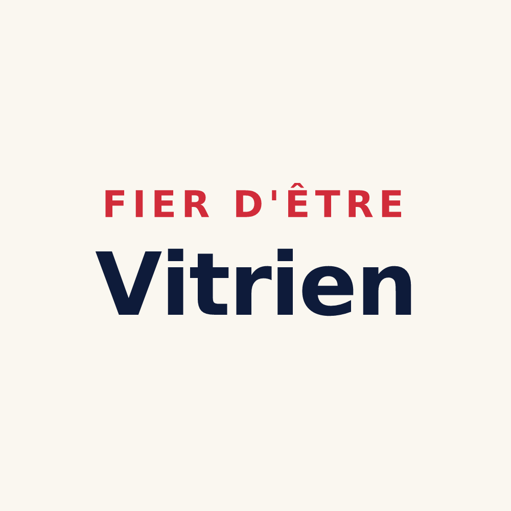 Tasse « Fier d'être Vitrien » — design pour Vitry-sur-Orne
