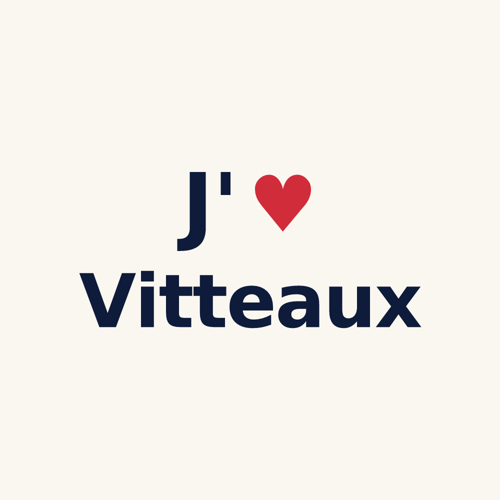 Tasse personnalisée Vitteaux — design J'aime Vitteaux