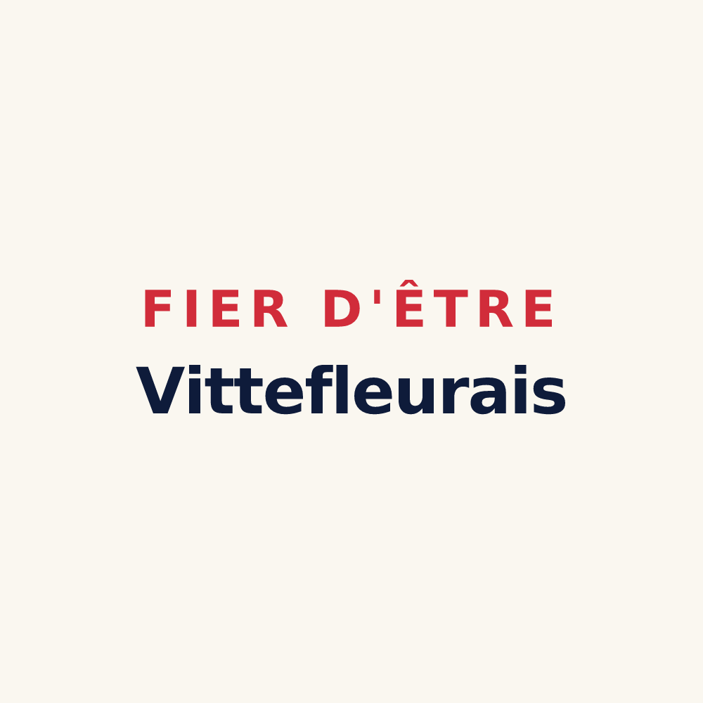 Tasse « Fier d'être Vittefleurais » — design pour Vittefleur