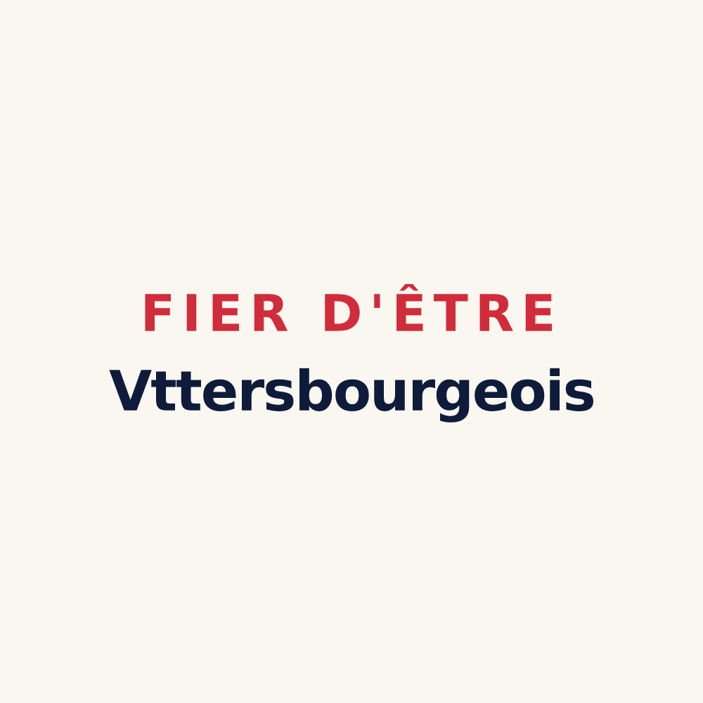 Tasse « Fier d'être Vttersbourgeois » — design pour Vittersbourg