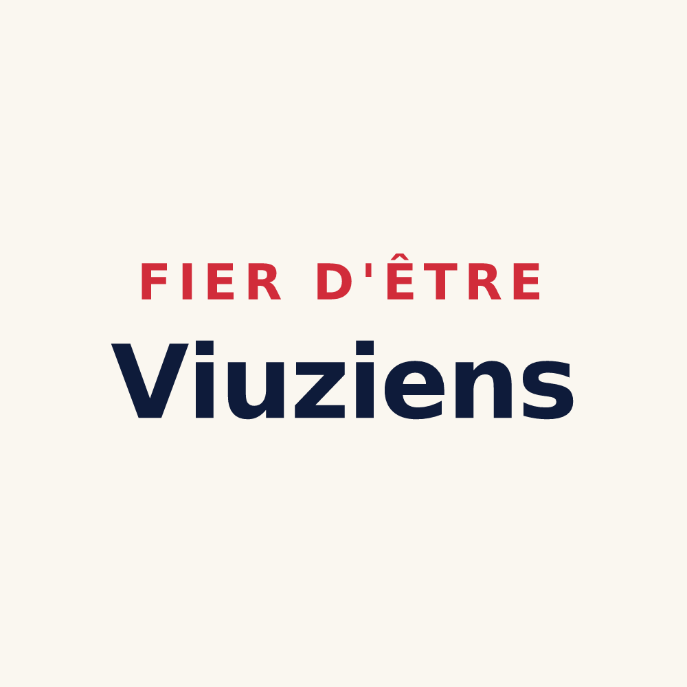 Tasse « Fier d'être Viuziens » — design pour Viuz-en-Sallaz