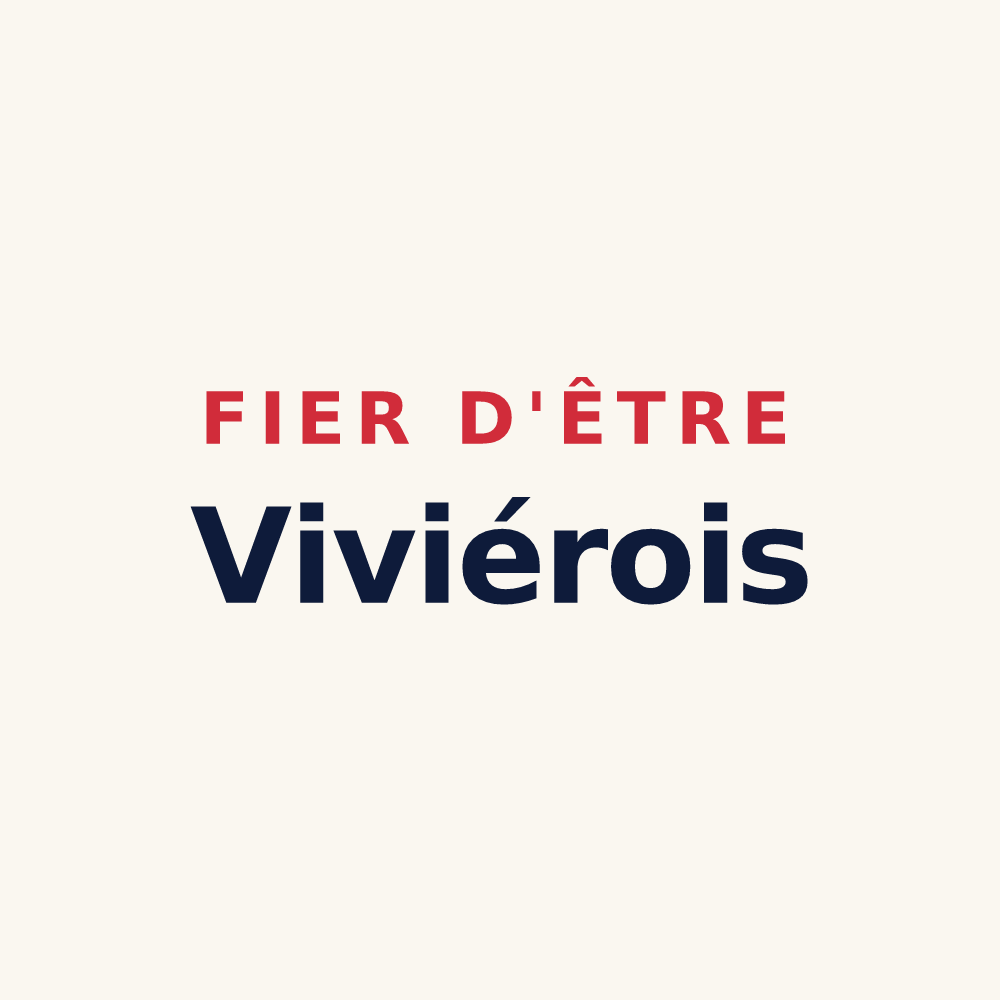 Tasse « Fier d'être Viviérois » — design pour Viviers-lès-Lavaur