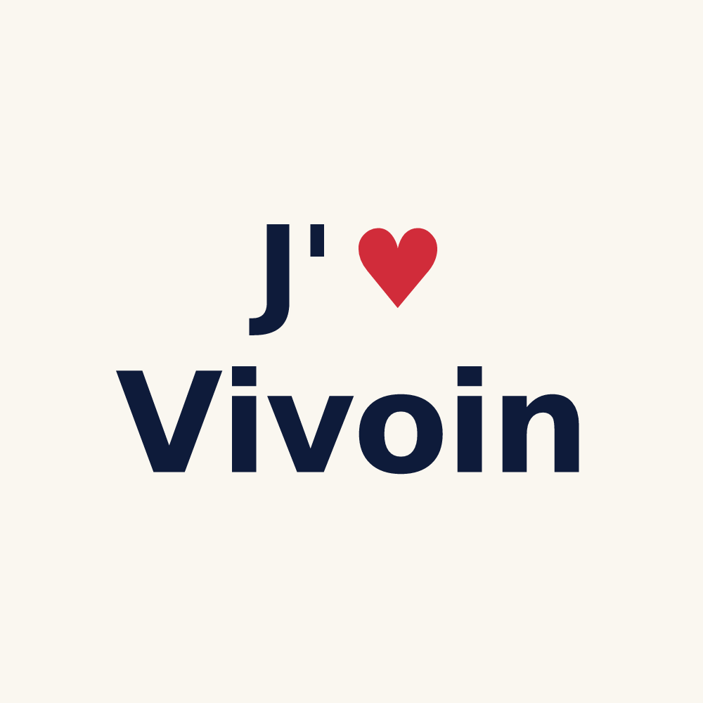 Tasse personnalisée Vivoin — design J'aime Vivoin