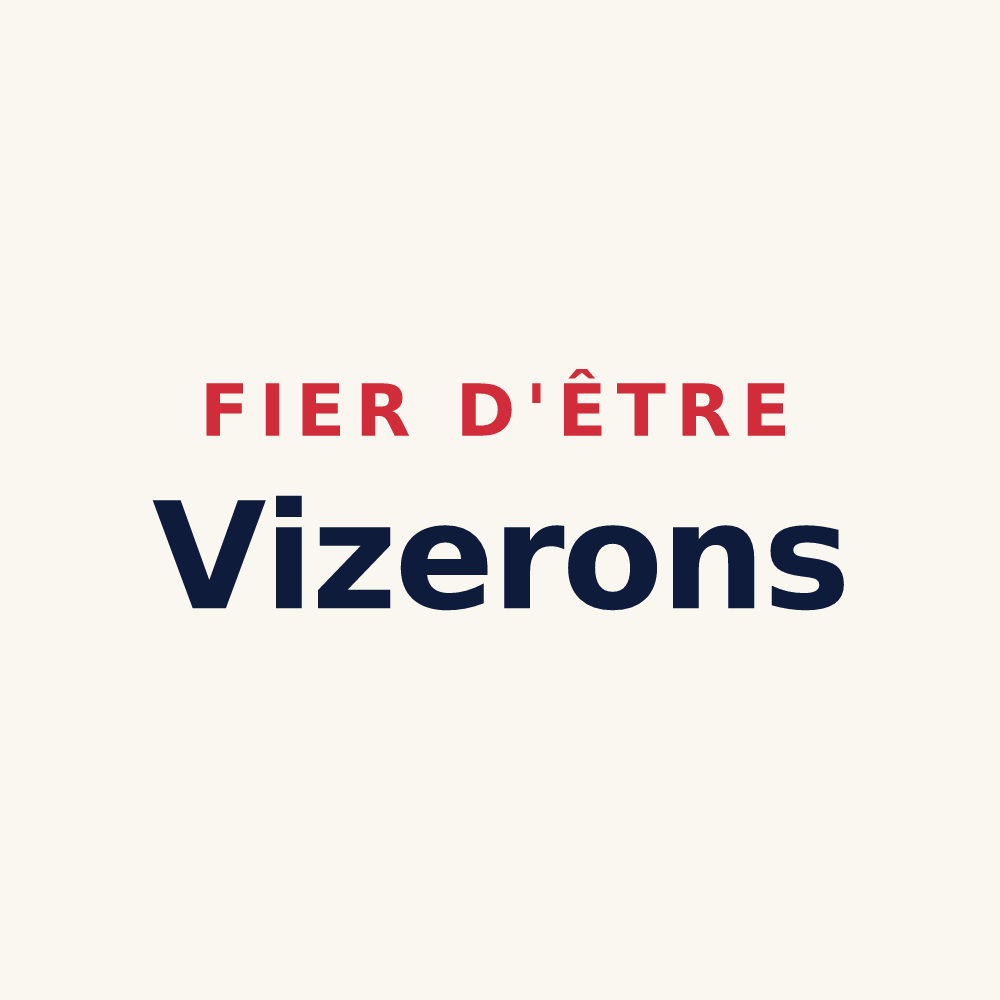 Tasse « Fier d'être Vizerons » — design pour Vix