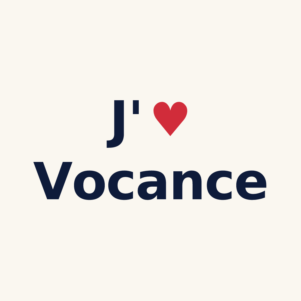 Tasse personnalisée Vocance — design J'aime Vocance