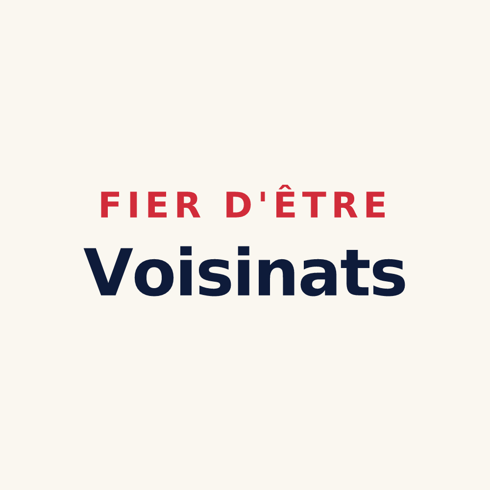 Tasse « Fier d'être Voisinats » — design pour Voisines