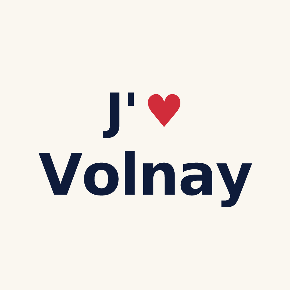 Tasse personnalisée Volnay — design J'aime Volnay
