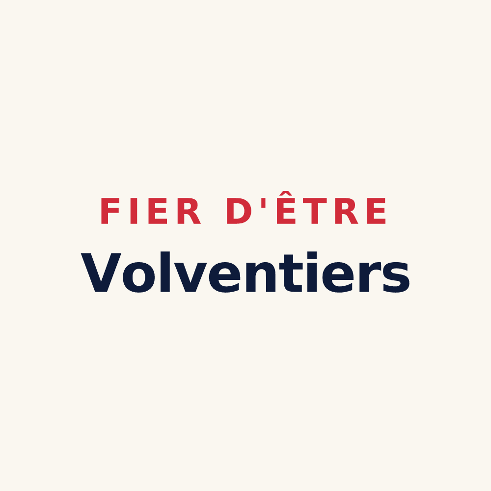 Tasse « Fier d'être Volventiers » — design pour Volvent