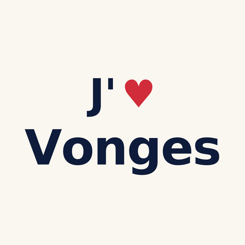 Tasse personnalisée Vonges — design J'aime Vonges
