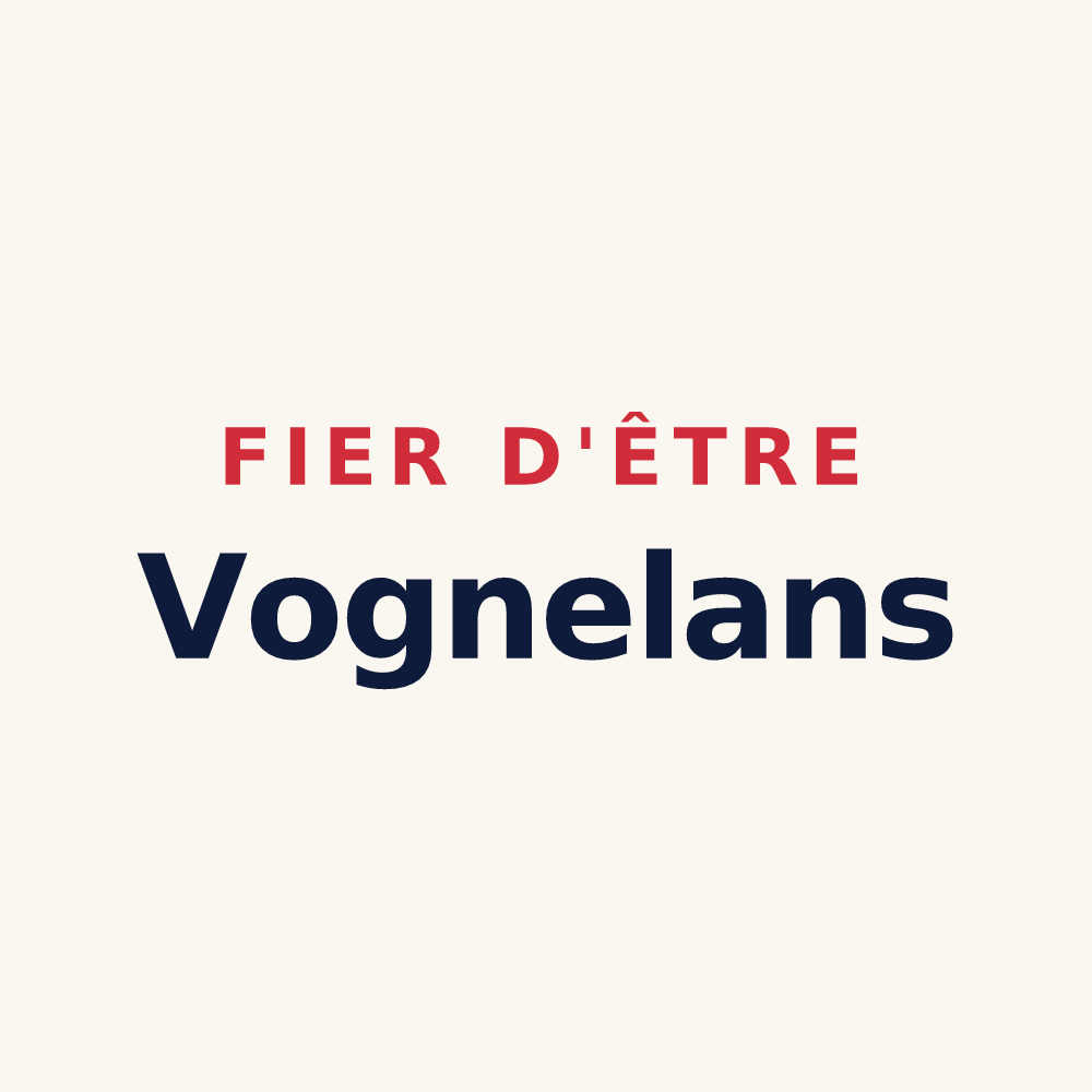 Tasse « Fier d'être Vognelans » — design pour Vongnes