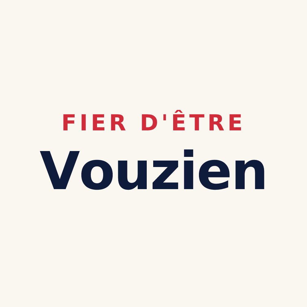 Tasse « Fier d'être Vouzien » — design pour Voué