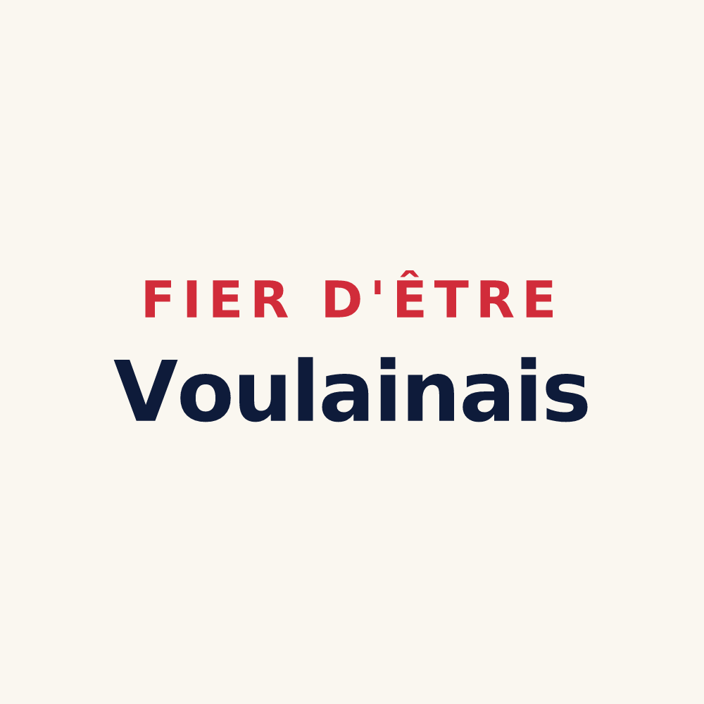 Tasse « Fier d'être Voulainais » — design pour Voulaines-les-Templiers