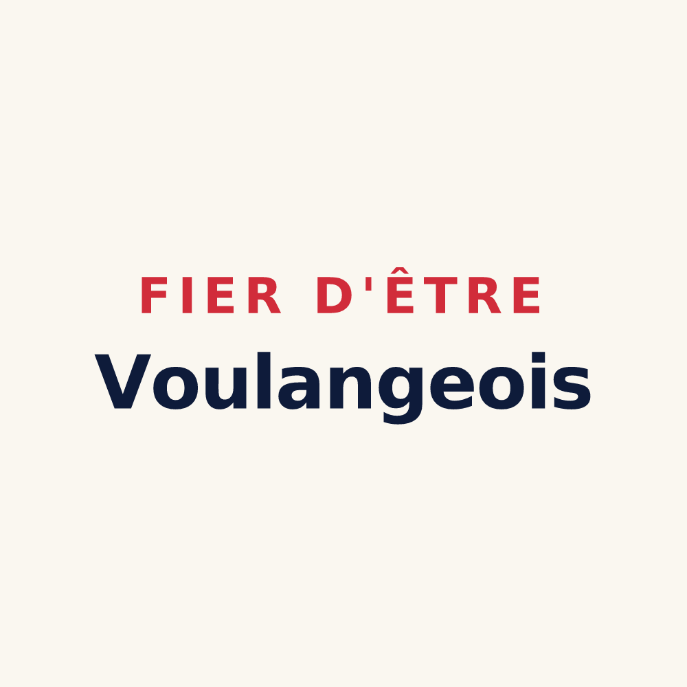 Tasse « Fier d'être Voulangeois » — design pour Voulangis