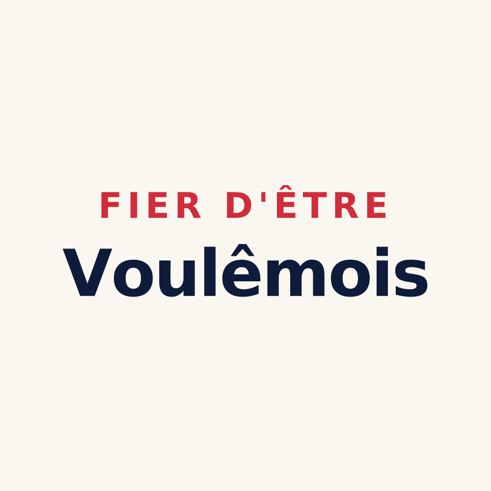 Tasse « Fier d'être Voulêmois » — design pour Voulême