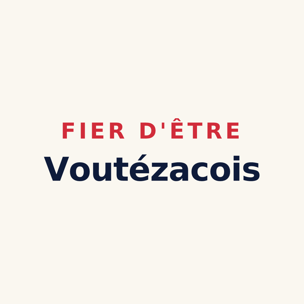 Tasse « Fier d'être Voutézacois » — design pour Voutezac