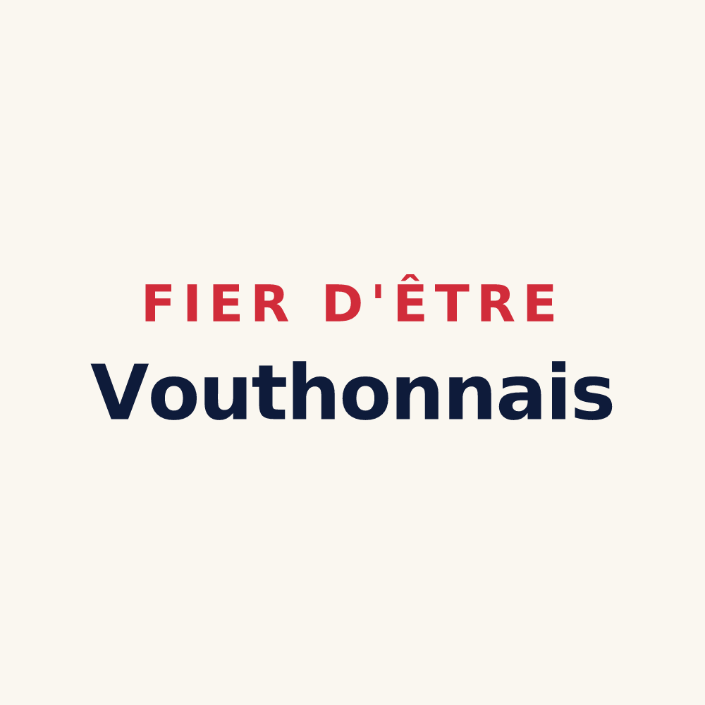Tasse « Fier d'être Vouthonnais » — design pour Vouthon-Haut