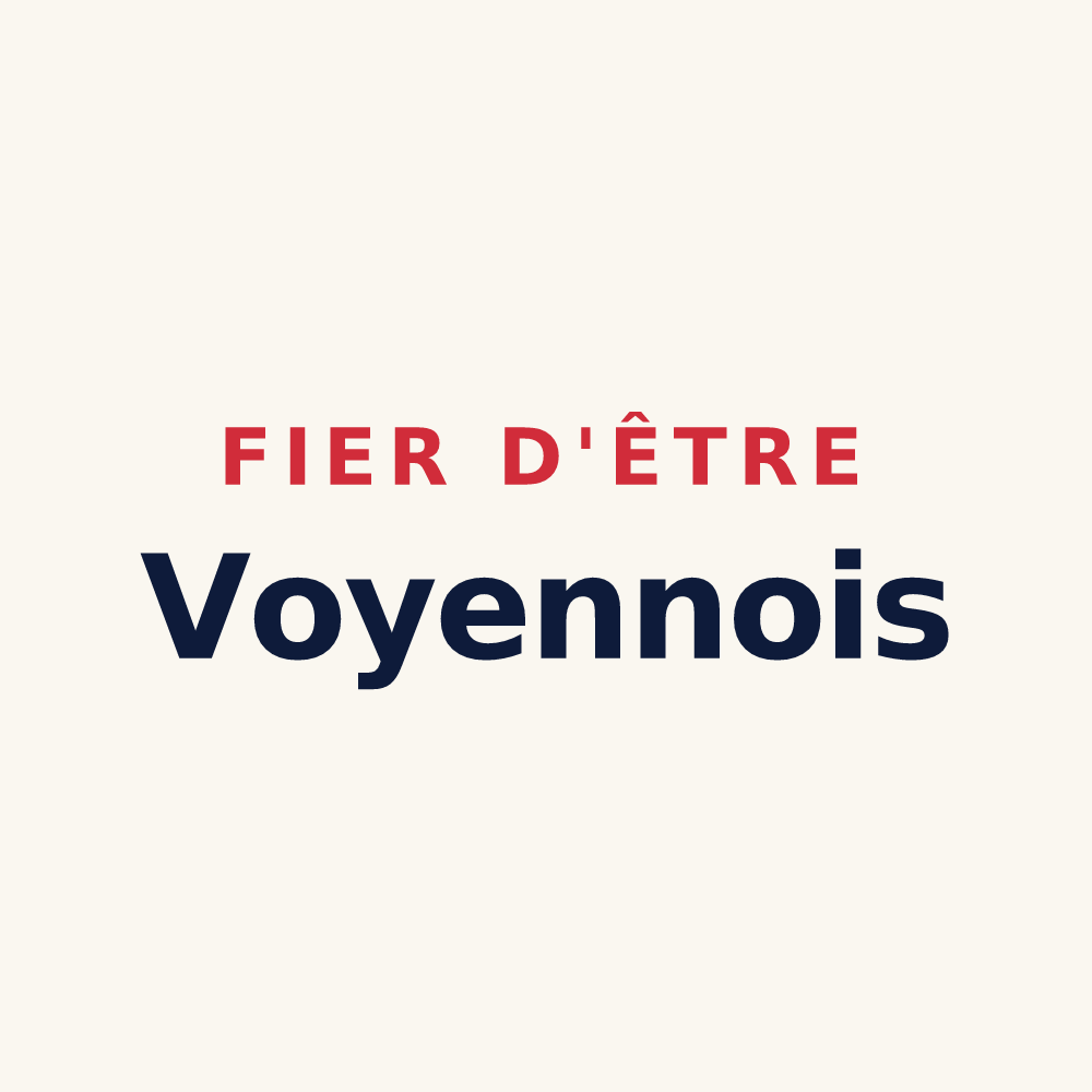 Tasse « Fier d'être Voyennois » — design pour Voyenne