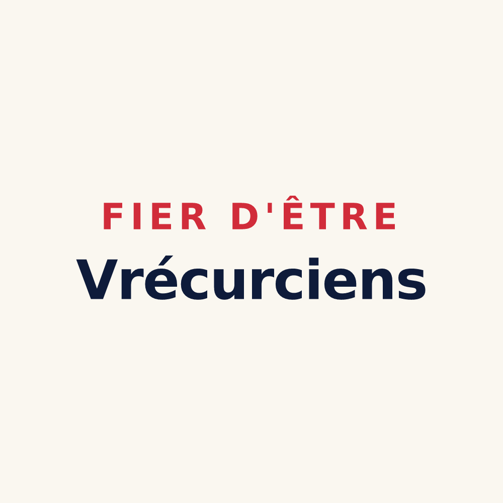 Tasse « Fier d'être Vrécurciens » — design pour Vrécourt