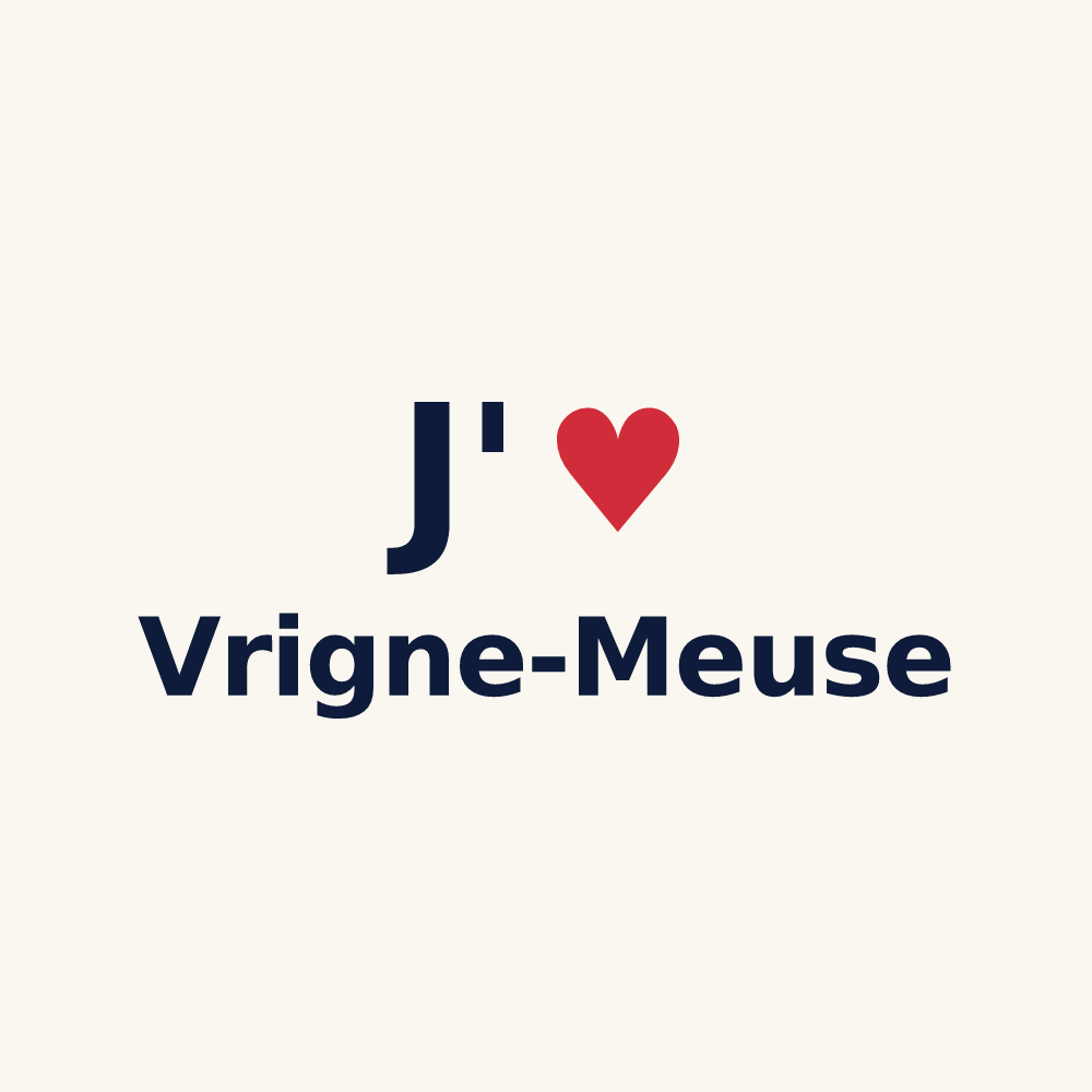 Tasse personnalisée Vrigne-Meuse — design J'aime Vrigne-Meuse