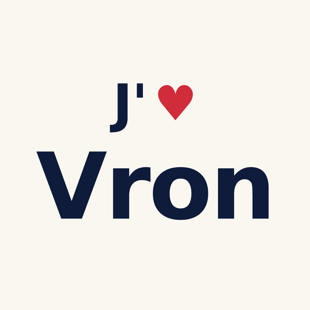 Tasse personnalisée Vron — design J'aime Vron