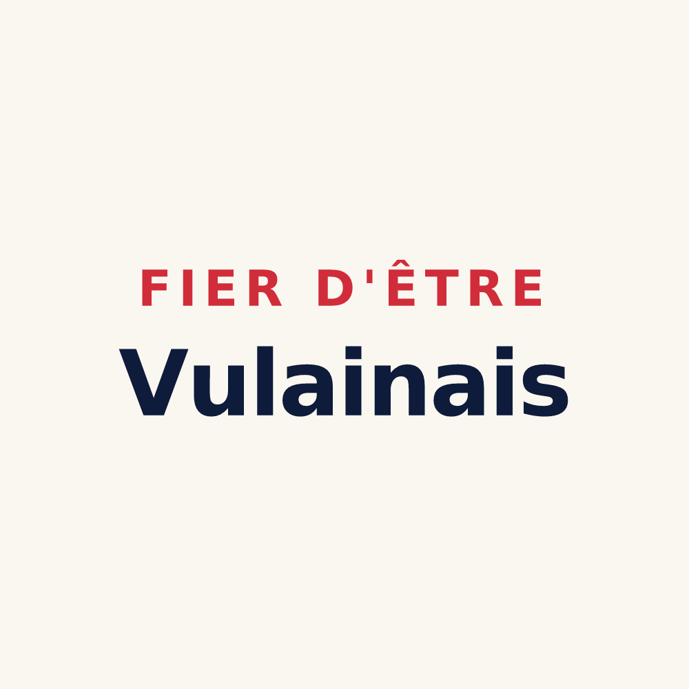 Tasse « Fier d'être Vulainais » — design pour Vulaines