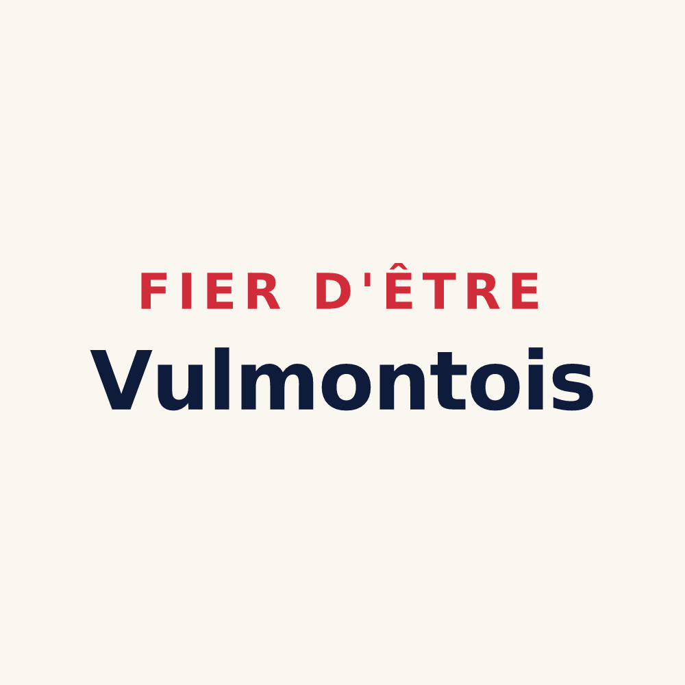 Tasse « Fier d'être Vulmontois » — design pour Vulmont