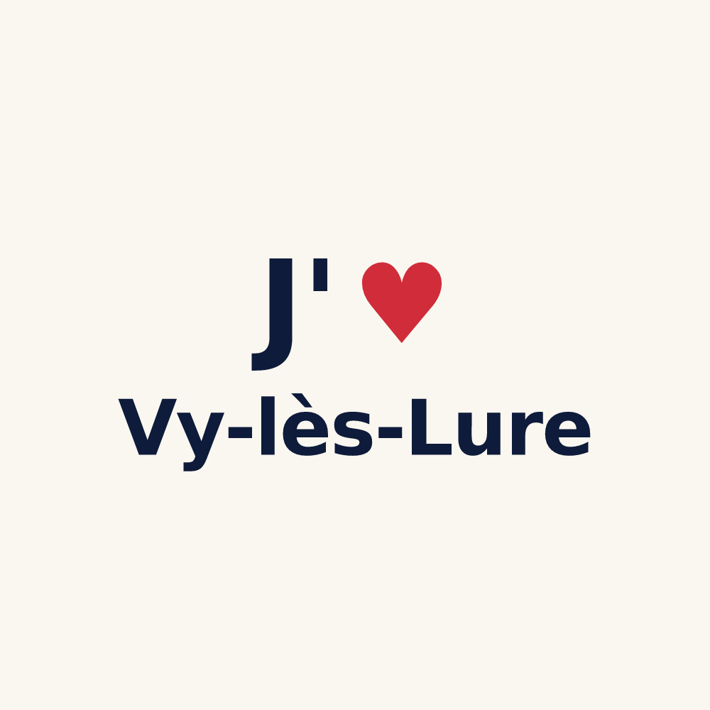 Tasse personnalisée Vy-lès-Lure — design J'aime Vy-lès-Lure