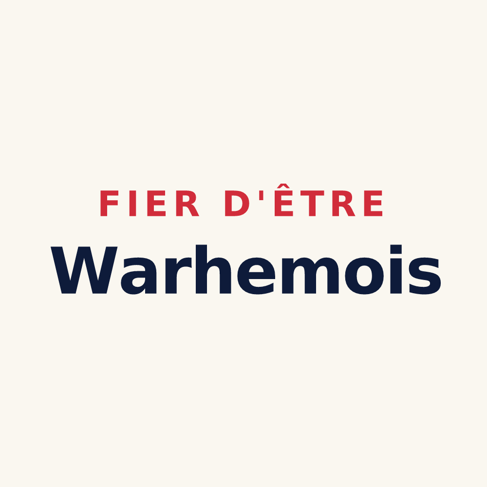 Tasse « Fier d'être Warhemois » — design pour Warhem