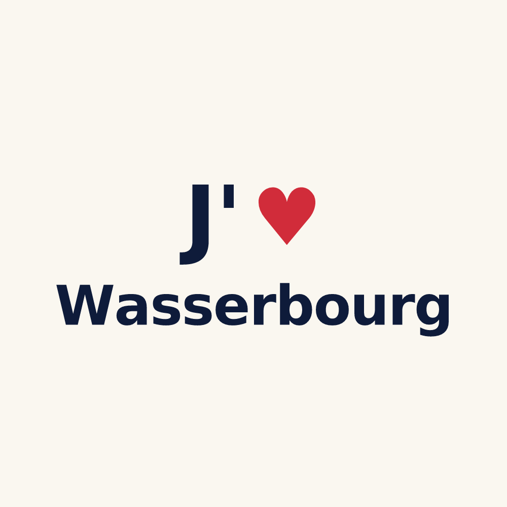 Tasse personnalisée Wasserbourg — design J'aime Wasserbourg