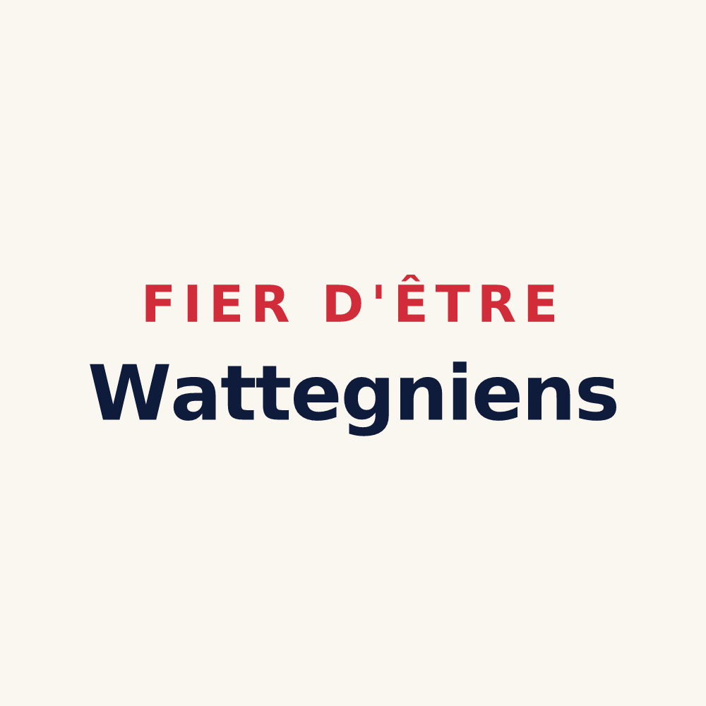 Tasse « Fier d'être Wattegniens » — design pour Wattignies-la-Victoire