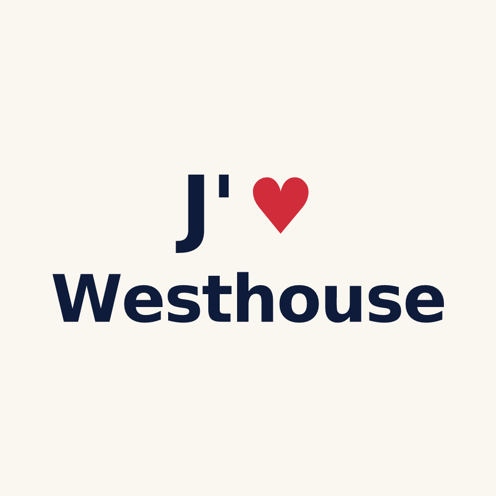 Tasse personnalisée Westhouse — design J'aime Westhouse