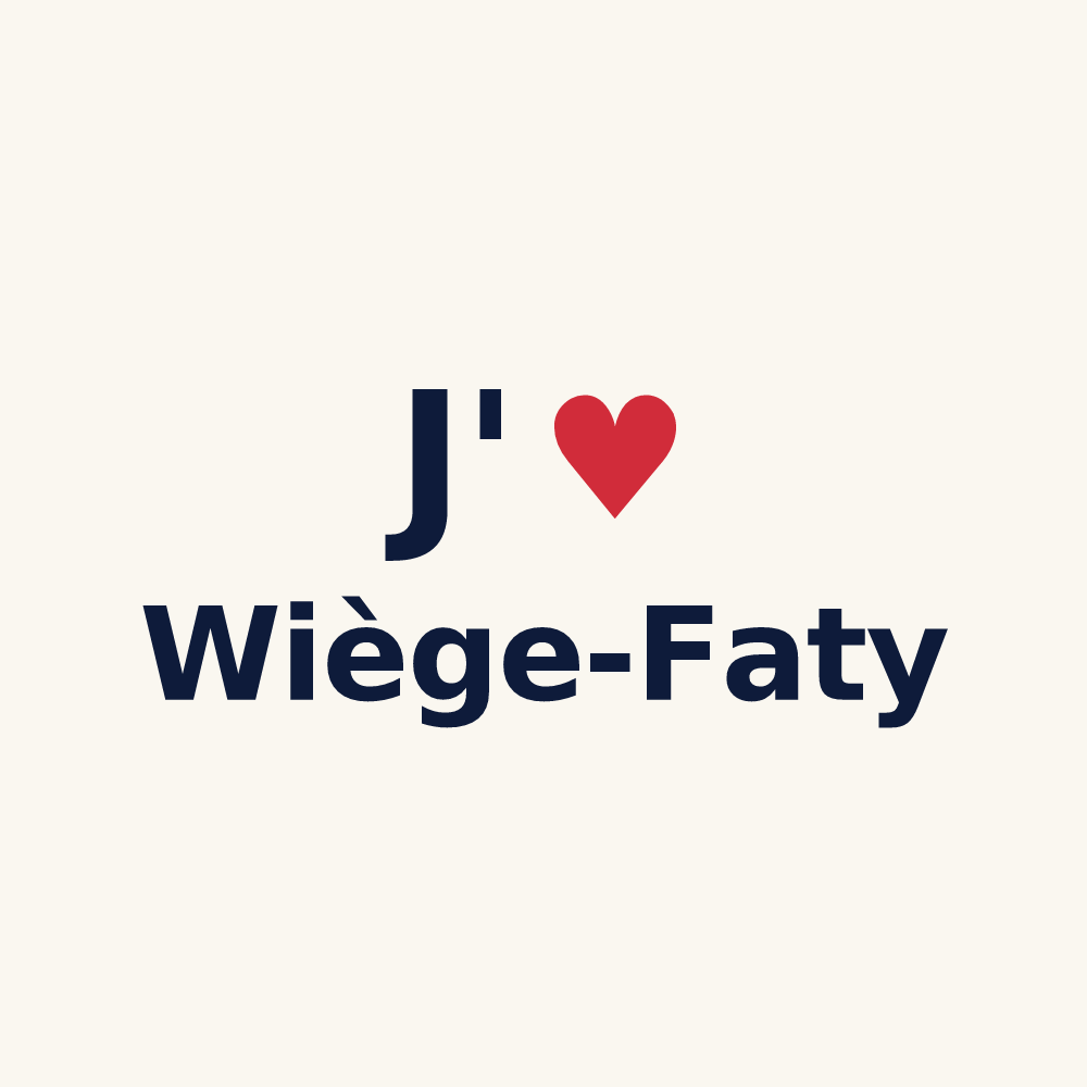 Tasse personnalisée Wiège-Faty — design J'aime Wiège-Faty