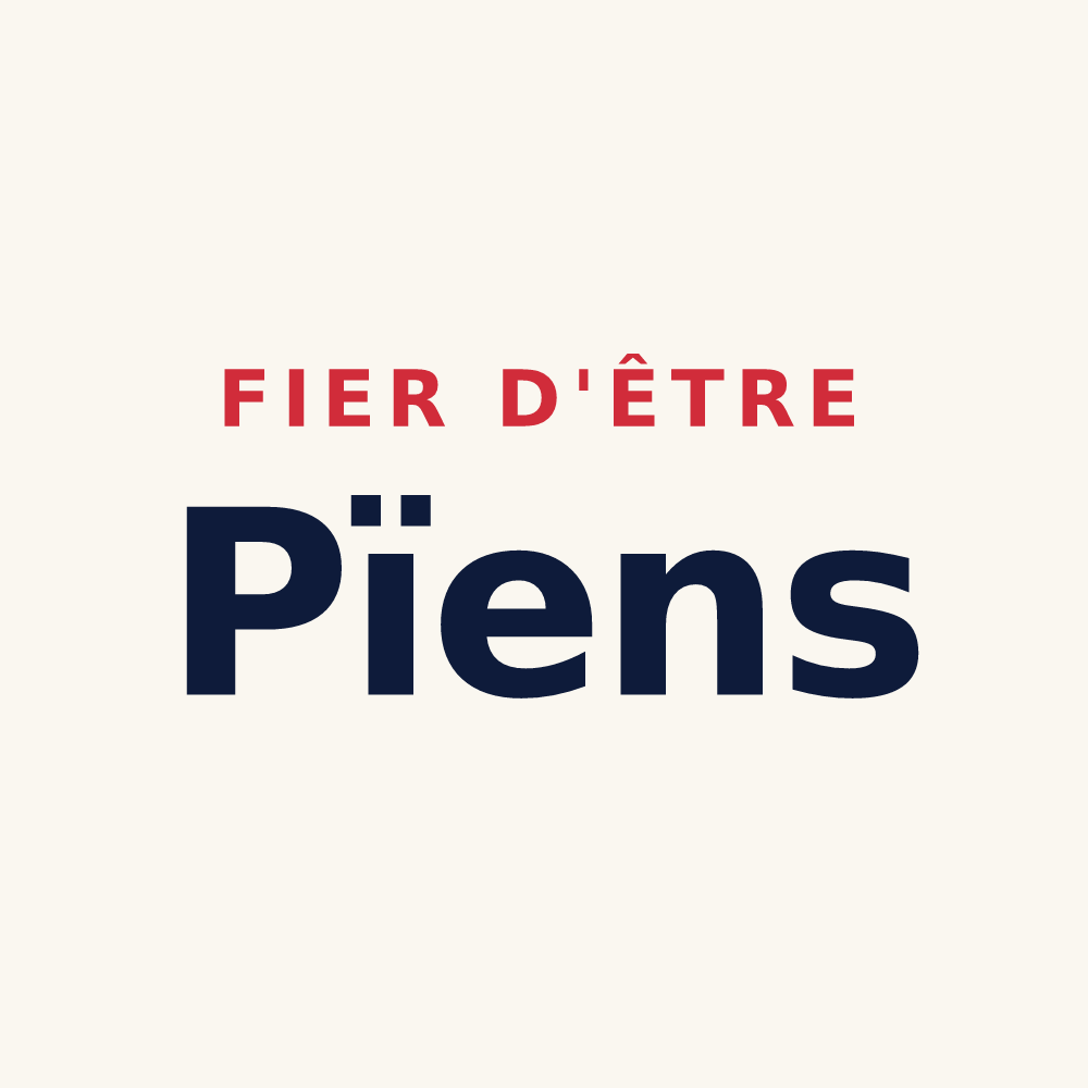 Tasse « Fier d'être Pïens » — design pour Wignehies