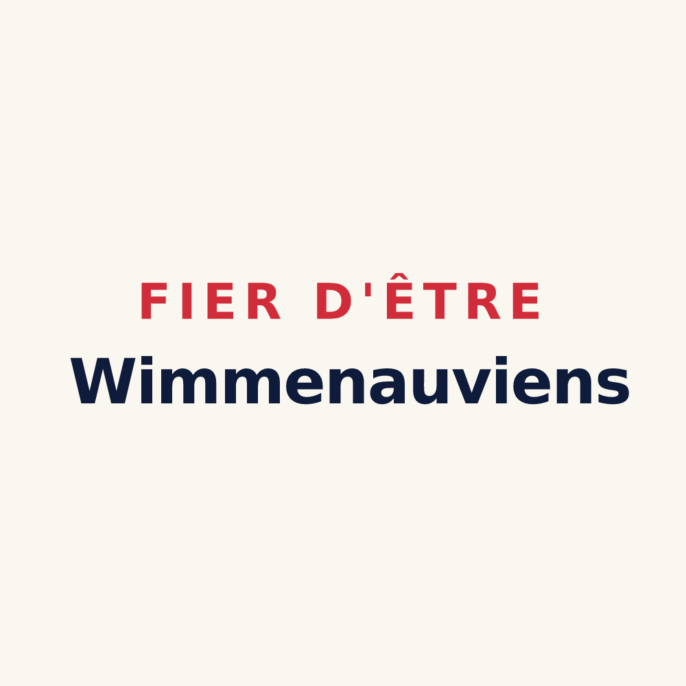 Tasse « Fier d'être Wimmenauviens » — design pour Wimmenau