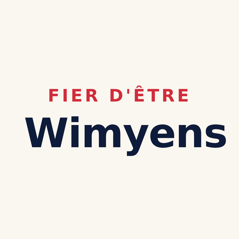 Tasse « Fier d'être Wimyens » — design pour Wimy